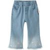 DAVE&BELLA Girls' Cropped Flared Jeans