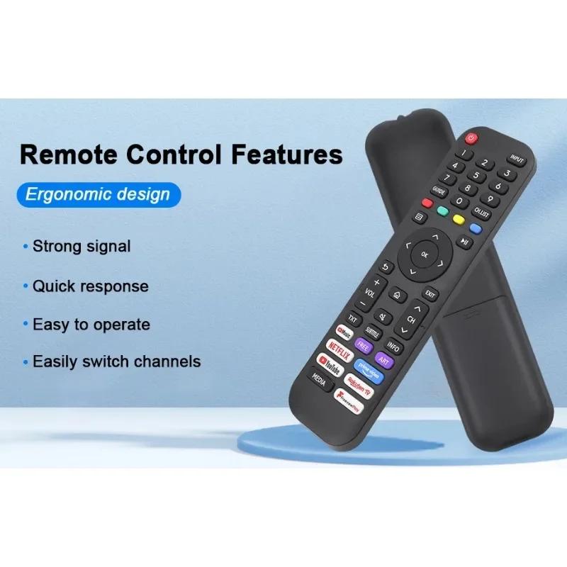 Universal TV Remote for Hisense 1K UHD Android Smart TV with Netflix Prime for All Hisense TV Remote Replacement Smart TV Remot