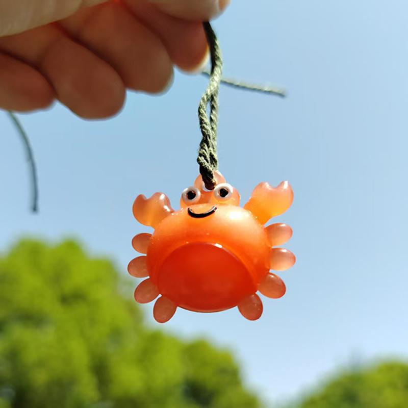 Color Changing Roast Duck Chicken  Fish Squid Pork Funny Bag Hanging Pendant Car Swing Duck Car Rearview Mirror Pendant Gift
