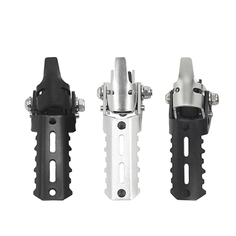 2Pcs Motorcycle Highway Front Foot Pegs Folding Footrests Clamps For BMW R1200GS LC R1250GS R1200 GS R 1250 GS KTM HONDA NC750X