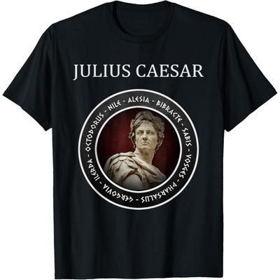 Julius Caesar Ancient Battles Roman History T-Shirt