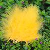 50Pcsdiy Color Feather Full Fleece Turkey Feather Clothing Antique Headdress Pet Toy Handicraft Decoration