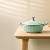 Buydeem 24cm Cast Iron Enamel Stew Pot CP552