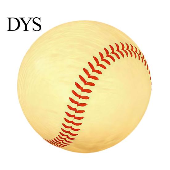Unique Holiday Presents Realistic Baseball Night Light, Desk Decor Lamp, Portable Ambient Sports Themed Decorations Lighting Ornament for Bedroom