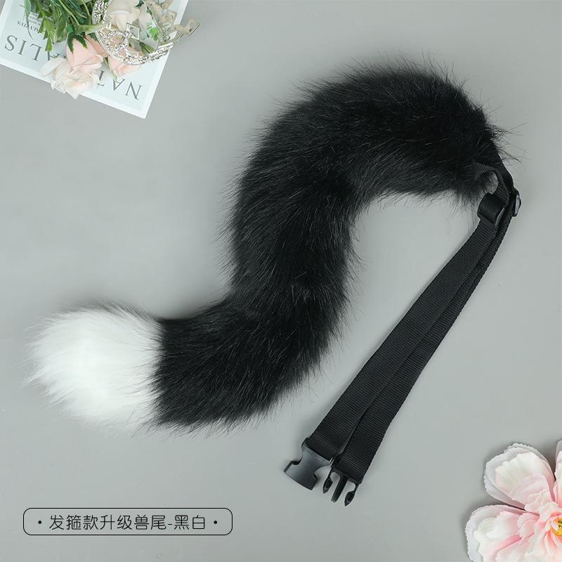 A Piece of Lolita Jewelry, Handmade Simulation Headband, Upgraded Beast Tail Clothing Accessories, Plush Accessories.