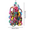 Bird Chew Toys Perch Climbing Play Ornaments Small Bird Toys For Parakeets Lovebirds Macaws Cockatiels Home Indoor Outdoor Yard