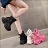2024 New Ankle Boots Winter Women's Shoes Waterproof Fashion Snow Boots Thick Soles Warm Comfortable Women's Platform Boots
