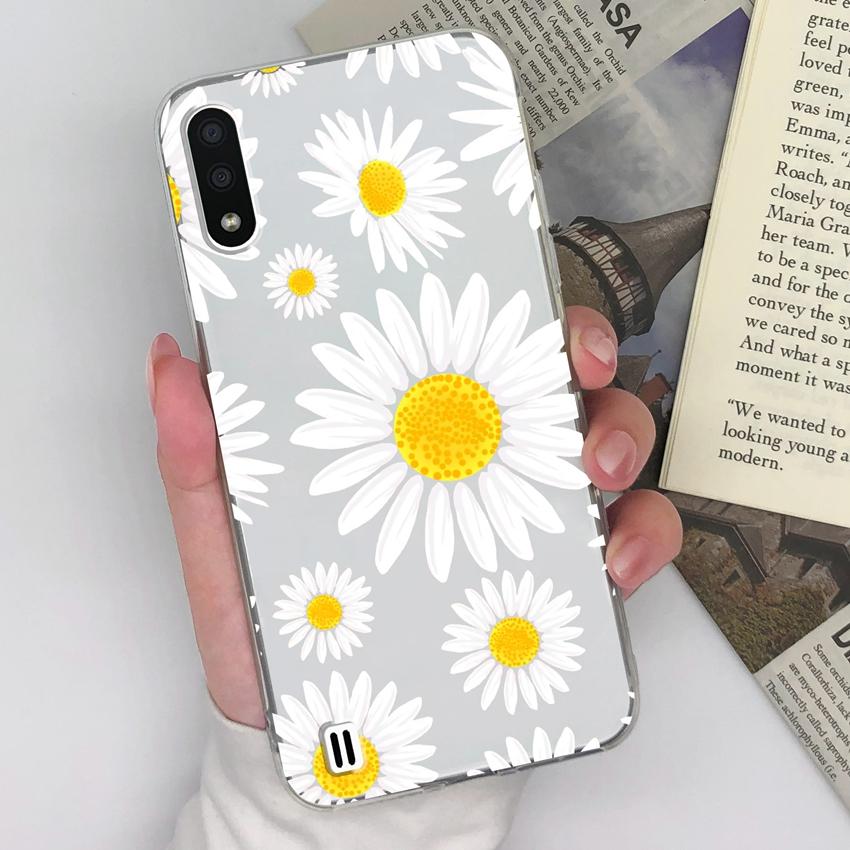 Clear Phone Cases For Samsung C7 M31 M01 M10 F13 A9 Elegant Blue Butterfly Patterns Ultra Thin Silicone Anti Drop Soft Back Covers For Samsung Housing