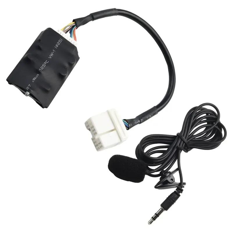 Bluetooth-Compatible Interface Cable Adapter Stereo AUX Module For Honda For Accord For Civic For CR-V For Acura CSX MDX RDX