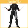 Unique Pirate Themed Costume For Men Featuring Bold Mustache And Eye Patch Design