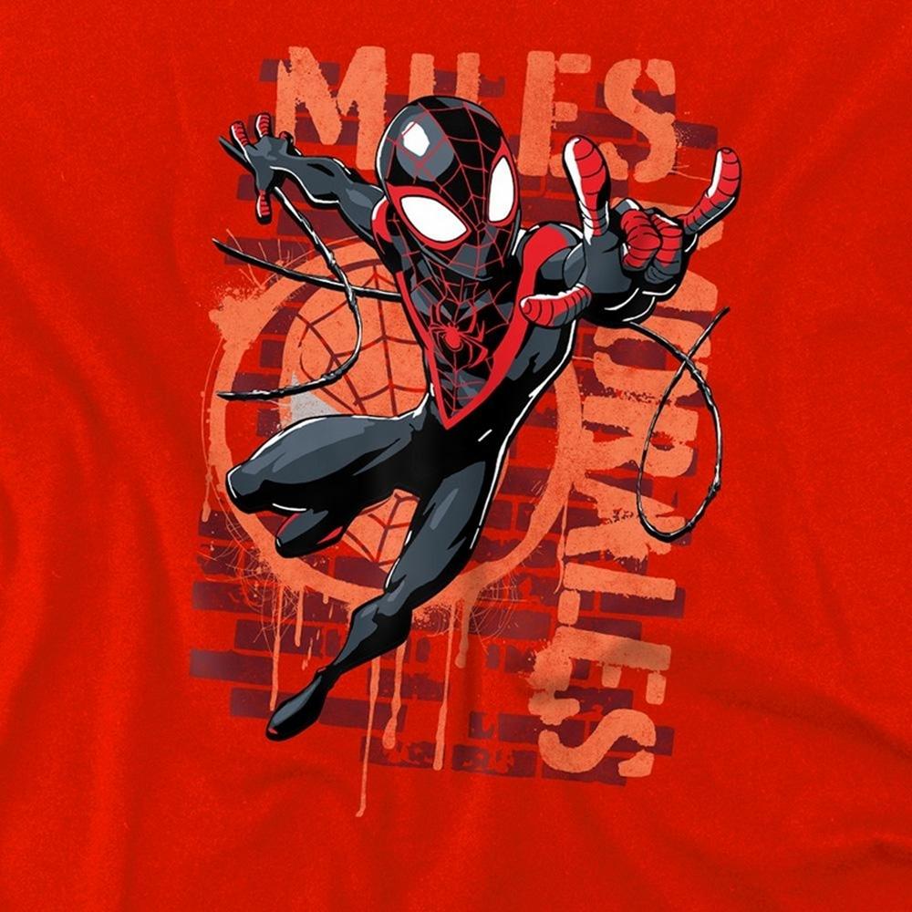 Spider-Man: Miles Morales Childrens/Kids Spray Pull Over Hoodie