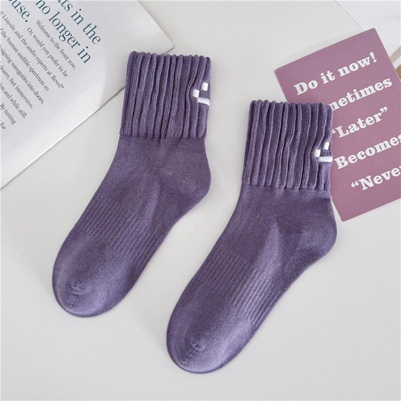 Cityboy Smiley Face Skateboard-Socken: Japanischer & Koreanischer Trend, Atmungsaktive Mid-Calf Sportsocken für Männer & Frauen.