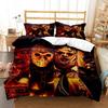 Halloween horror movie clown Comfortable Duvet Quilt Cover Pillowcase Bedding Set Children Bedroom Decoration Home Textile
