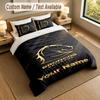 Bedding Set 1 Duvet Cover 2 Pillowcases Brisbane Broncos Print Soft Bed Linen Bedroom Decor
