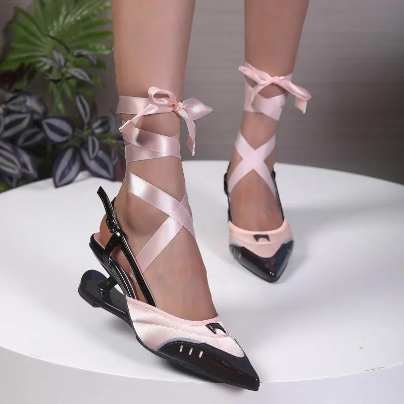 Ladies Summer New Fashion Cross Strap Sandals Female Designer Wedge Heels Casual Banquet Party Women High Heels 35--39 Size