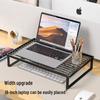 Bold Desktop Storage and Notebook Cooling Stand with Keyboard Tray