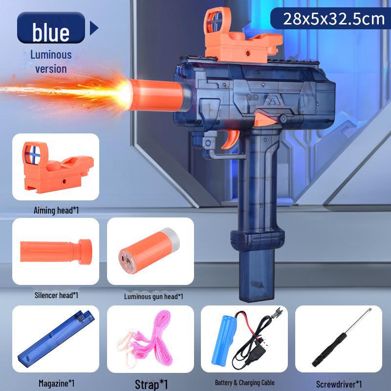 Uzi Electric Burst Water Gun for Kids – Large Capacity Toy for Water Fights
