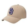 MLB Baseball Caps Unisex Beige Fashion 3ACP0802N-13BGM