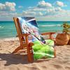 1pc Goalkeeper Action Cartoon Quick Dry Microfiber Bath Towel for Swimming Surfing Camping Unisex Holiday. SJT7201157