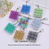 9 Key Fidget Keyboard Toy For Adults Kids Stress Relief Anti Anxiety Finger Press Game Keychain