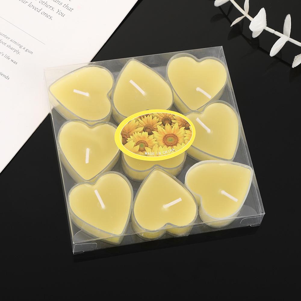 Kreativní svíčky ve tvaru srdce pro svatby, žádosti o ruku a narozeniny