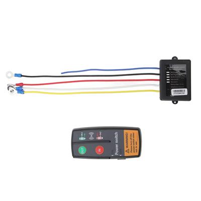 Trådlös vinschfjärrkontroll DC 12V 24V 3-i-1 Hållbar Handenhet Switchkontroller för Lastbil ATV SUV