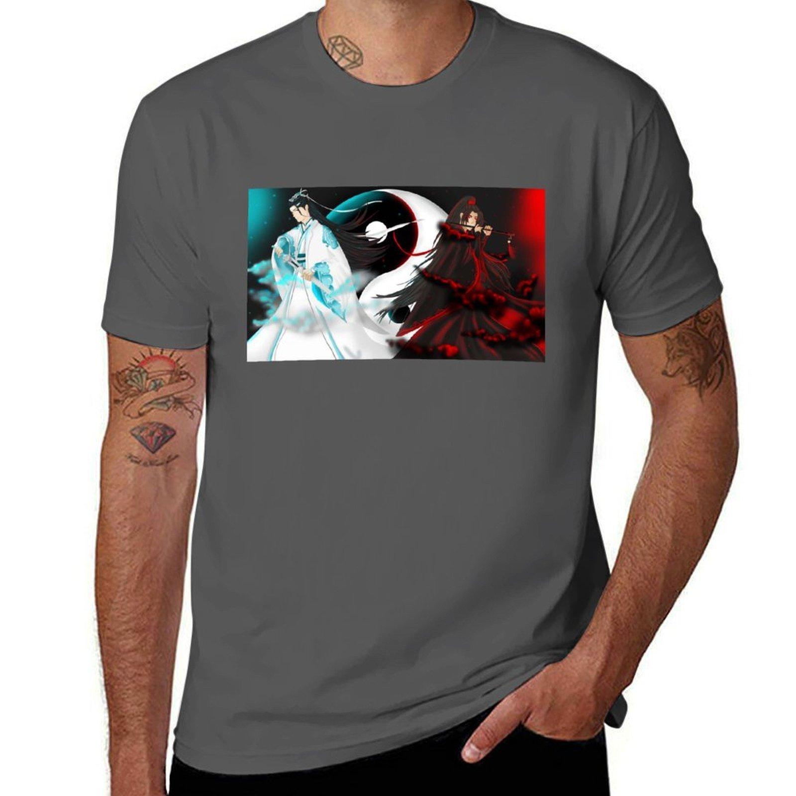 

Mo Dao Zhu Shi Artwork T-Shirt t shirts for man cotton soft printed t shirts for man T-Shirt 4XL