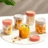 Glass Sealed Jar Kitchen Refrigerator Storage Jar Leak-Proof Food Storage Container Milk Fruit Coffee Fresh-keeping Jar With Lid