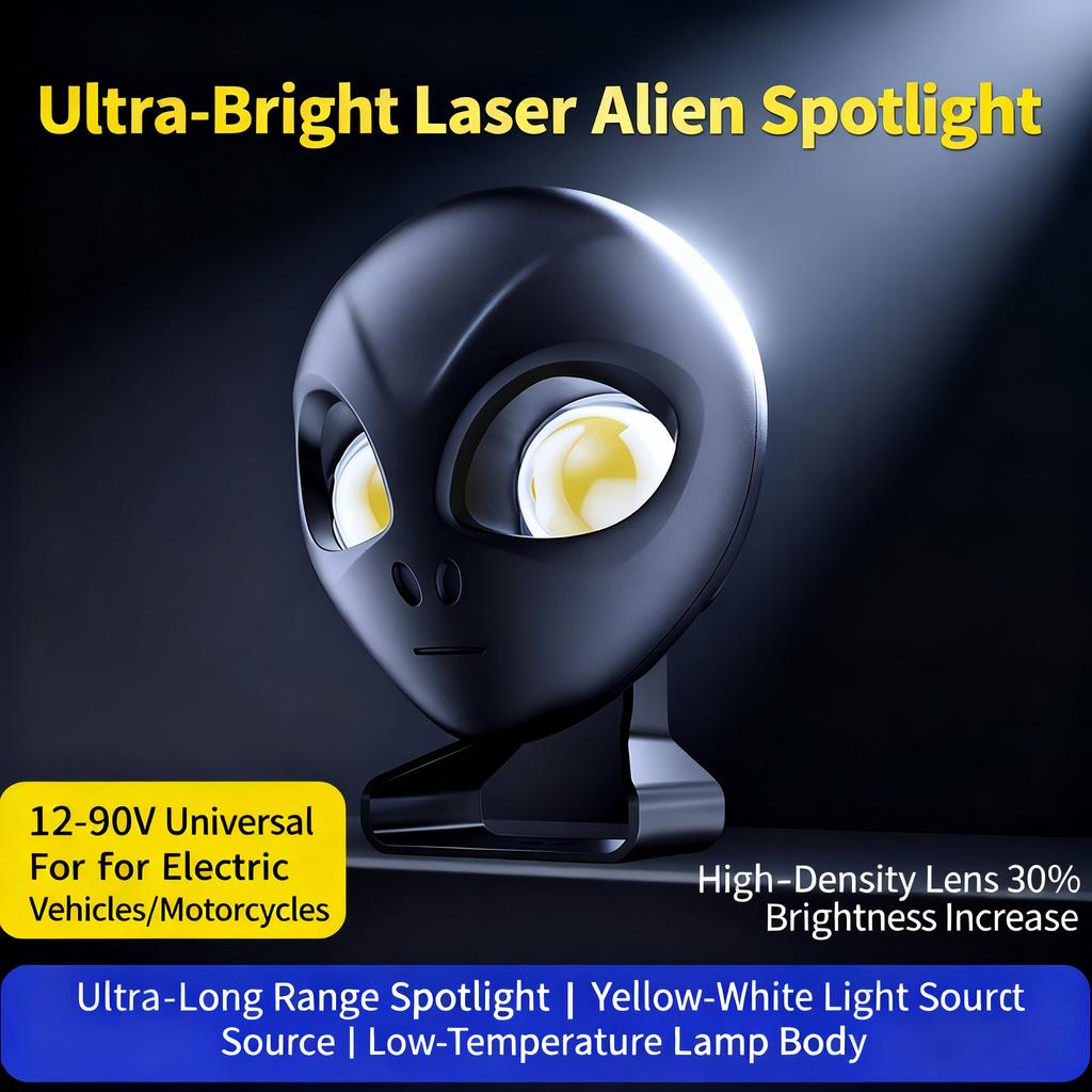 New Super Bright Motorcycle LED Explorers Headlight Projector Spotlight Lens LED Moto Fog Auxiliary Motorcycle Headl Accessories