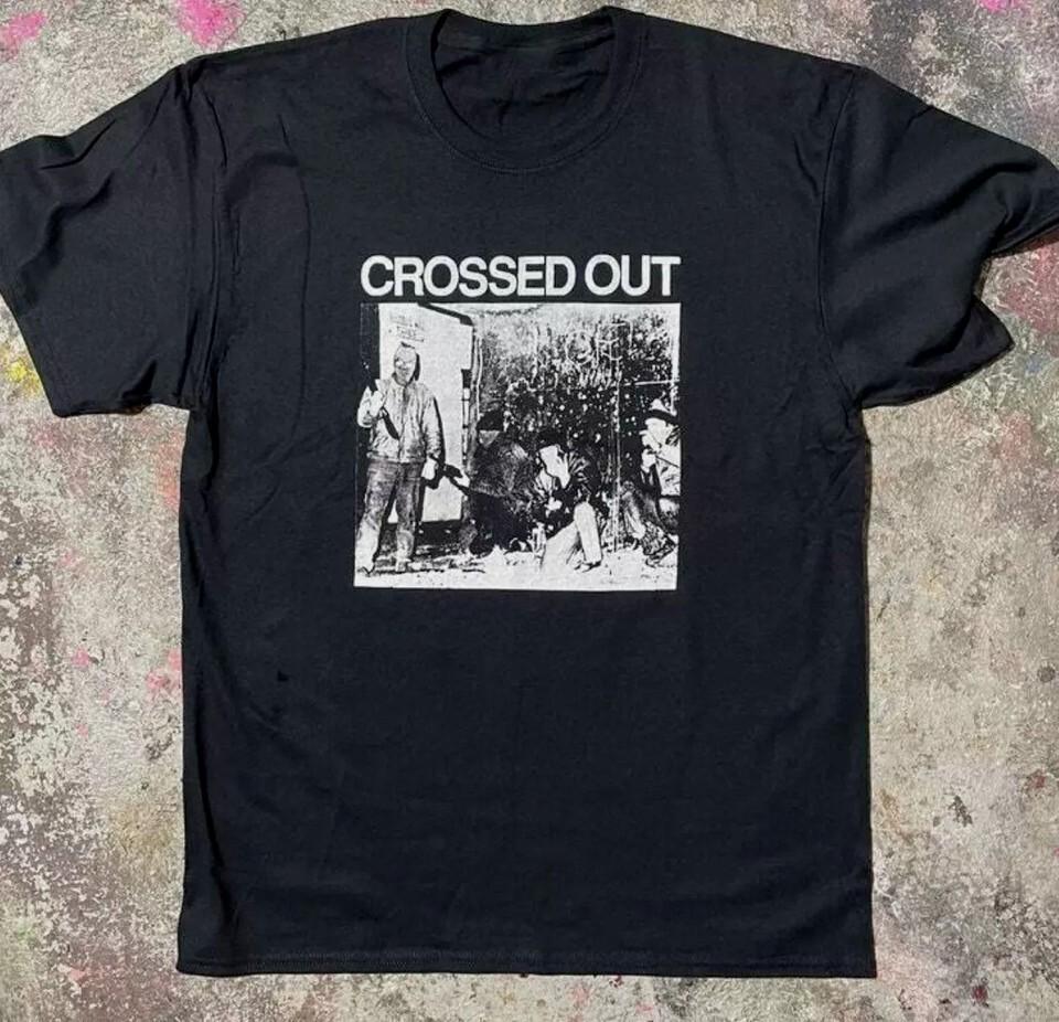 Crossed Out band Shirt, unisex brand new shirt AR954 M