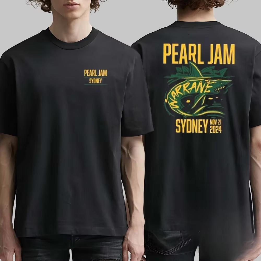 Tricou Bumbac Pearl Jam Trupa Rock Bărbați Femei Fani Esențiale Mânecă Scurtă Topuri Brand de Modă Vară Casual Zilnic