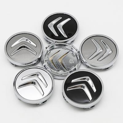 4pcs 60mm 4 Pin Car Styling Auto Car Wheel Center Hub Caps Rim Caps Covers Emblem For Citroen C3 C4 C5 C6 C-Quatre Accessories