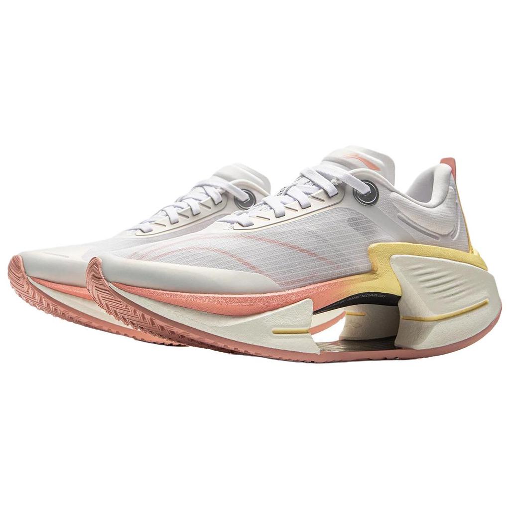 Li Ning Absolute Shadow 3 Essential Technology Professional Competition Training Running Shoes Women Sneakers Standard-White Platinum-Mist ARRV002-21