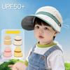 Korean Style Summer Kid Sunhat Quick-dry Children's Empty Top Cap Soft Candy Color Bucket Hat  Boy