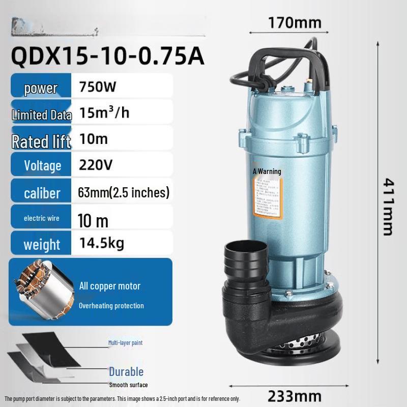 

QDX Series Submersible Pump 750W