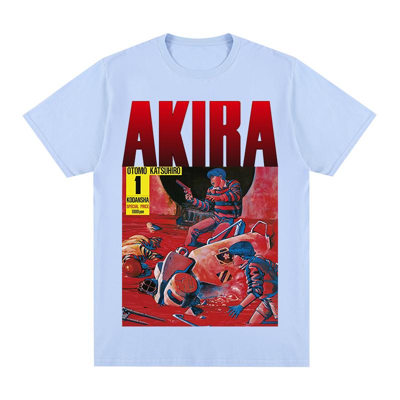

Akira Neo Otomo Katsuhiro Anime Cartoon 1988 Natural Manga Tokyo vintage T-shirt Cotton Men T shirt New TEE TSHIRT Womens Tops 4XL