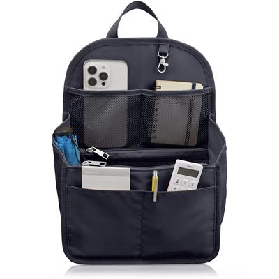 Annekor Backpack by Storage with Bottom 16 Vertical Inner and Bag-in-Bag [Supervised Professionals, Plate] Pockets, Back-in-Bag Bag, Lightweight,