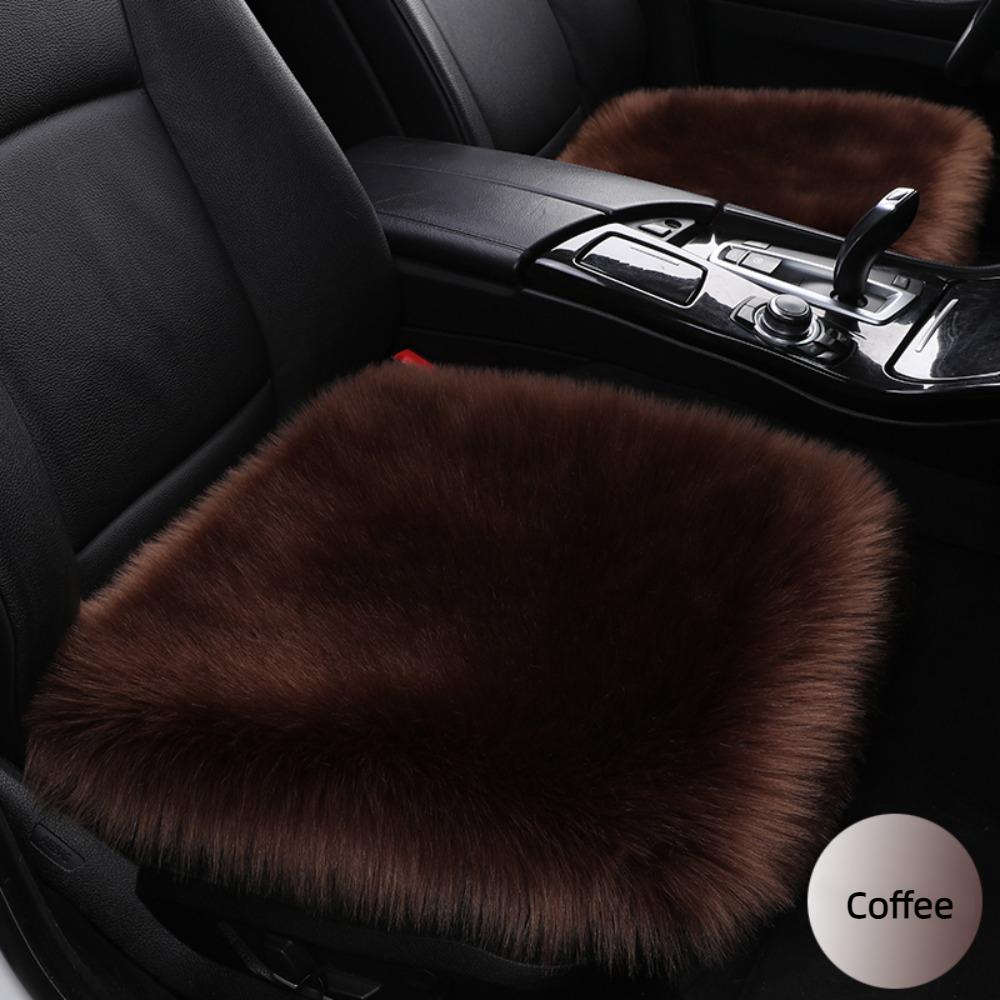 Автоаксессуары Длинный чехол на автомобильное сиденье Теплая толстая подушка на автомобильное сиденье Автомобильный интерьер Моющаяся квадратная подушка Автомобиль