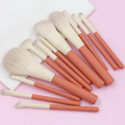 Set di 12 pennelli per trucco natalizio Pennelli per cipria sciolti Pennelli per ombretto Set completo Pennelli per trucco portatili
