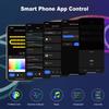 WiFi Smart RGB Neon LED Strip Light 24Key Remote Control 12V EU/US/UK/AU Plug WS2811 84LED/M Gaming Room Decoration 1M 2M 3M 5M