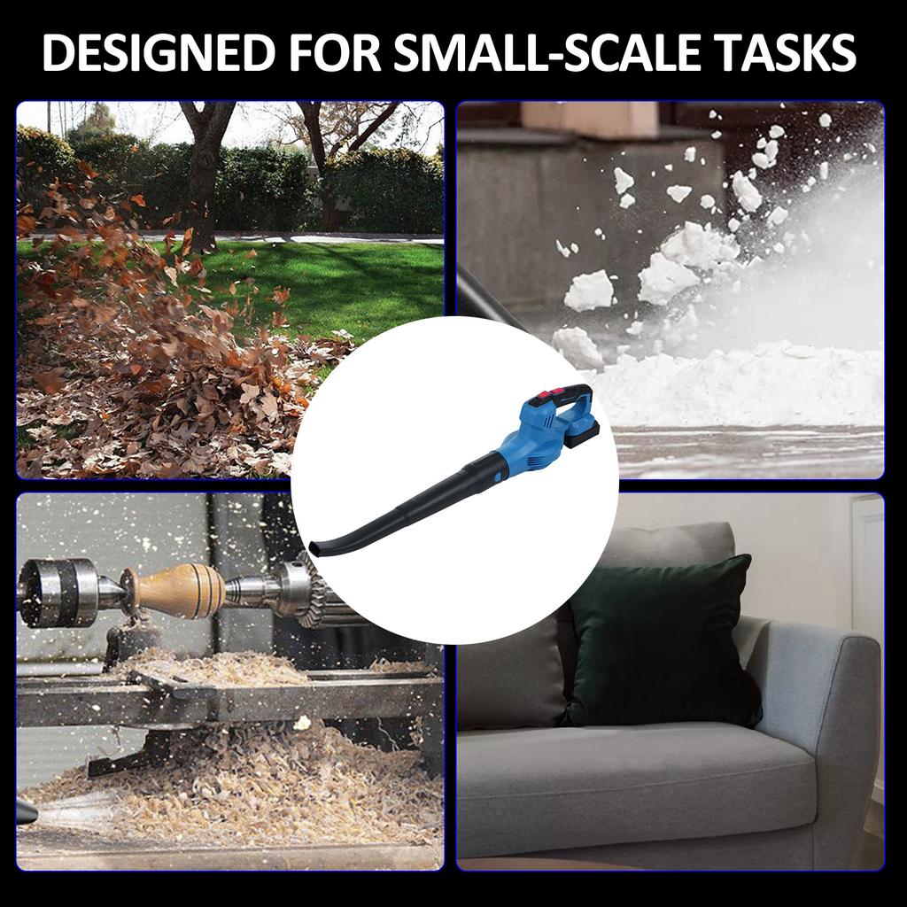20V Cordless Leaf Blower, 300W Powerful Brushed Motor,  150MPH Portable Handheld Power Leaf Blower,