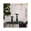 Simple Creative Iron Pillar Candle Holder for Scented Candles Christmas Home Decoration Handmade Retro Dining Table Ornaments