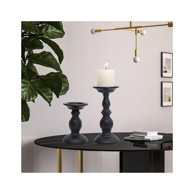 Simple Creative Iron Pillar Candle Holder for Scented Candles Christmas Home Decoration Handmade Retro Dining Table Ornaments