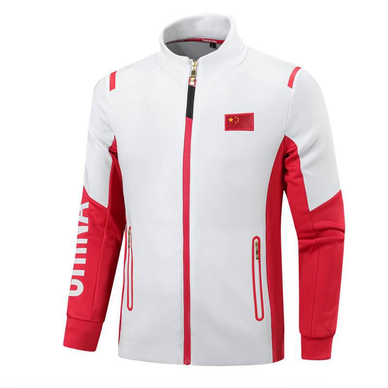 Men's & Women's Chinese Team Sports Suit: National Team Award Ceremony & Wushu Training Sportswear with Print Design