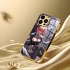 Phone Case For iPhone17 16 16e 15 14 13 12Plus Mini Pro Max Zenless Zone Zero Remielle Dan Electroplated Glass Phone Case
