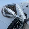Car Charging Port Rain Cover Magnetic Electric Vehicle Charger Plug Cover Transparent Snow-Proof Car Charging Port Protector