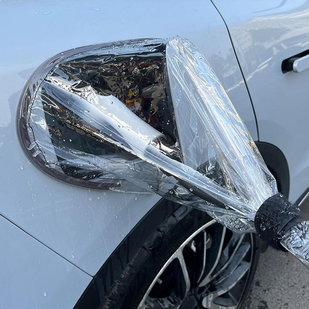Car Charging Port Rain Cover Magnetic Electric Vehicle Charger Plug Cover Transparent Snow-Proof Car Charging Port Protector