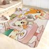 Cartoon Cute Hamtaro Floor Mat Rectangle Anti-slip Home Soft Badmat Front Door Indoor Outdoor Mat Welcome Doormat