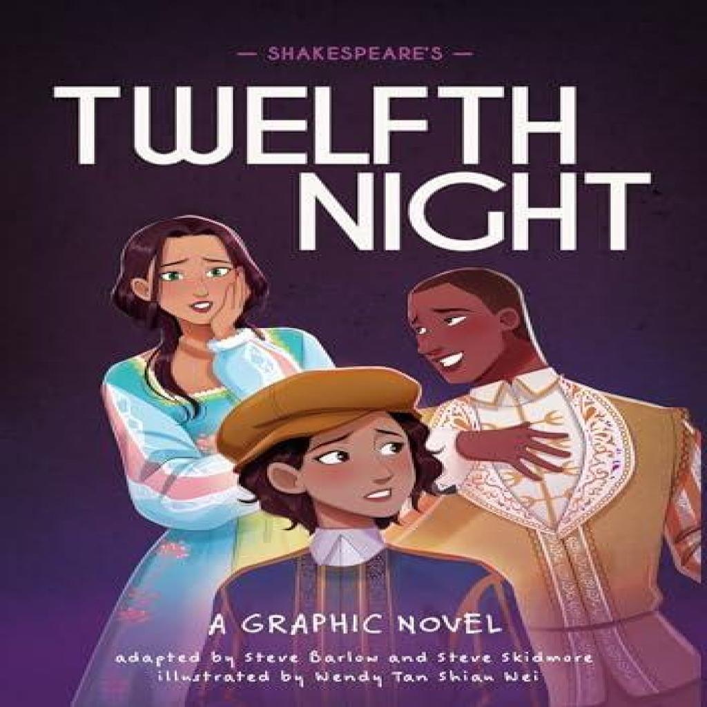 Classics in Graphics Shakespeares Twelfth Night by Steve Skidmore Hardback Book 9781445190211