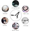 8X 64 LED NEW Illuminated Magnifier USB 3 Colors LED Magnifying Glass for Soldering Iron Repair/Table Lamp/Skincare Beauty Tool